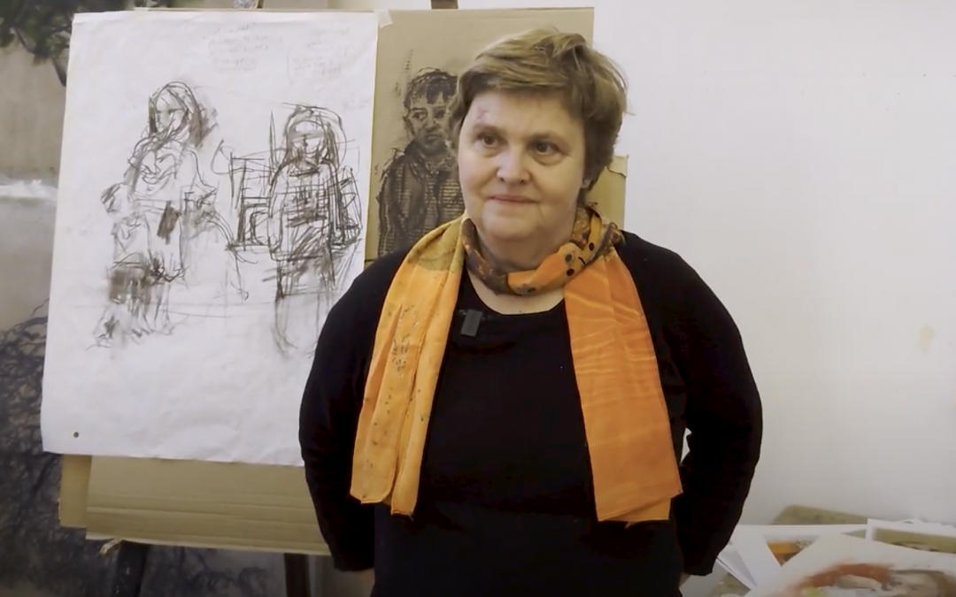 Watch | Four Children 1962-2022 by Kate Downie (after Joan Eardley)